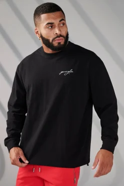 Shirts<Youngla 805 Essential Longsleeves Black|Citadel|Heather Grey|Hot Fudge