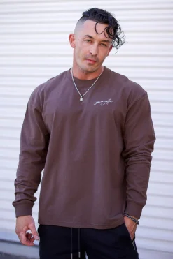 Shirts<Youngla 805 Essential Longsleeves Black|Citadel|Heather Grey|Hot Fudge