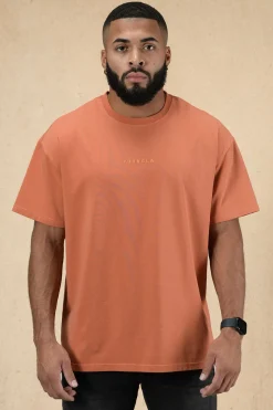 Shirts<Youngla 420 Essential Oversized Tee Black Wash|Brown Wash|Lavender Wash|Orange Wash