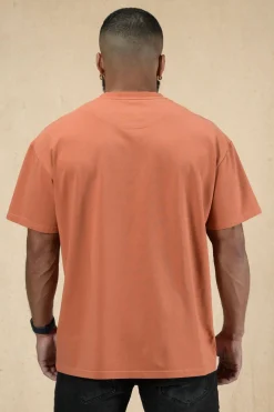 Shirts<Youngla 420 Essential Oversized Tee Black Wash|Brown Wash|Lavender Wash|Orange Wash