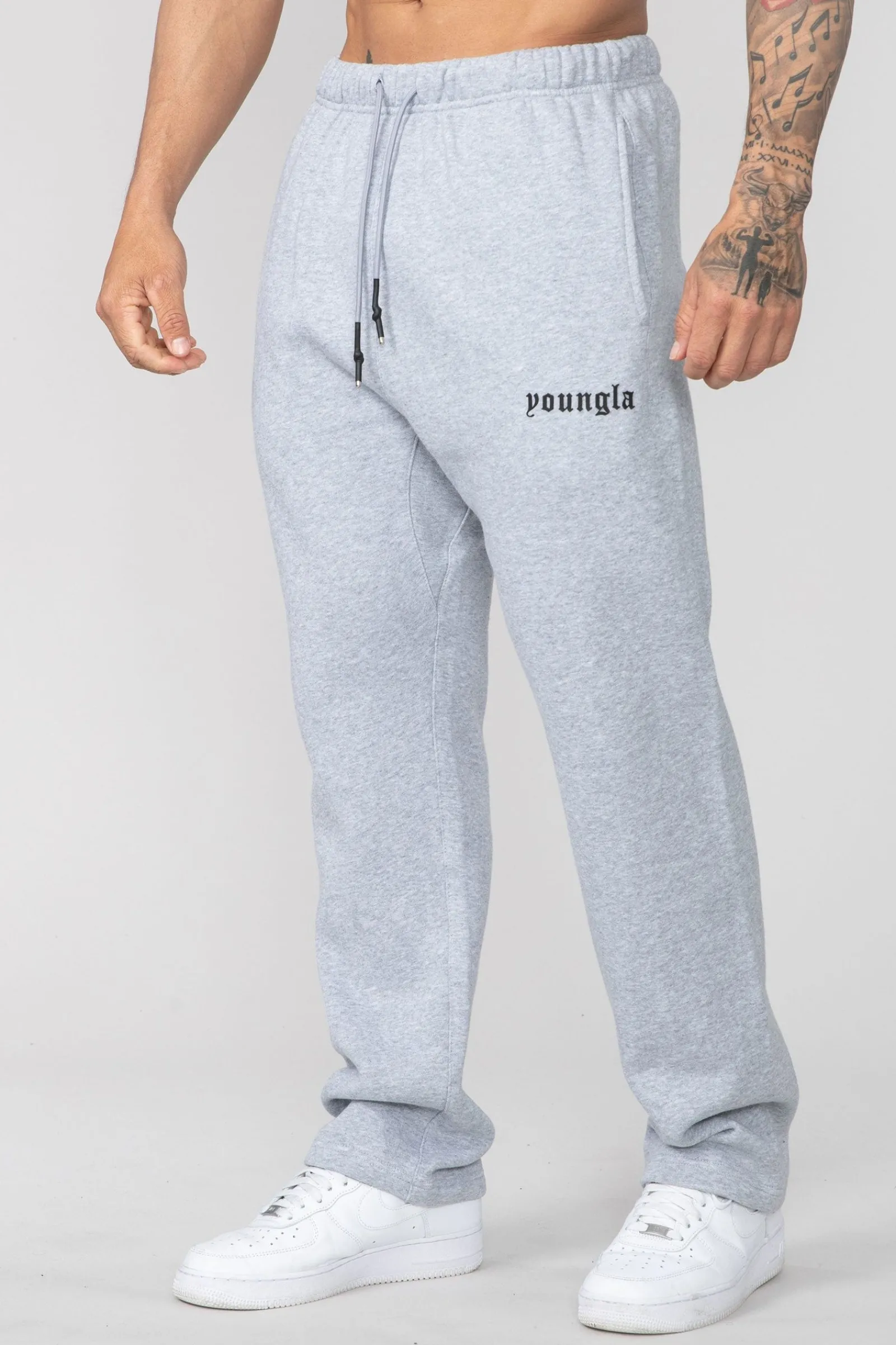 Joggers<Youngla 216 Eternal No Cuff Sweats Black Wash|Brown Wash|Coal Wash|Heather Grey