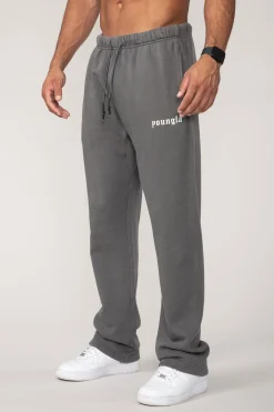 Joggers<Youngla 216 Eternal No Cuff Sweats Black Wash|Brown Wash|Coal Wash|Heather Grey