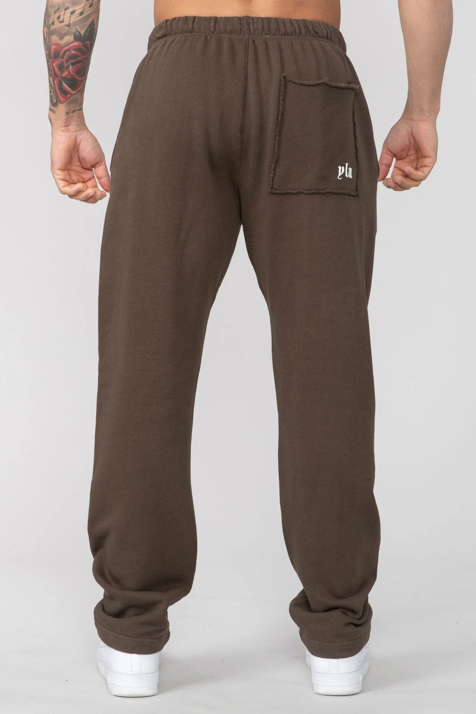 Joggers<Youngla 216 Eternal No Cuff Sweats Black Wash|Brown Wash|Coal Wash|Heather Grey