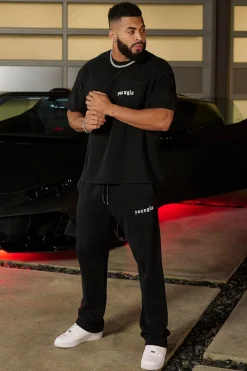 Joggers<Youngla 216 Eternal No Cuff Sweats Black Wash|Brown Wash|Coal Wash|Heather Grey