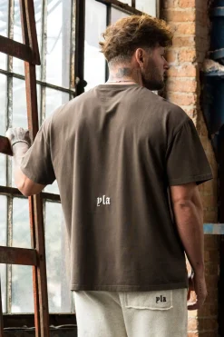 Shirts<Youngla 416 Eternal Pocket Tees Black Wash|Brown Wash|Coal Wash|Heather Grey