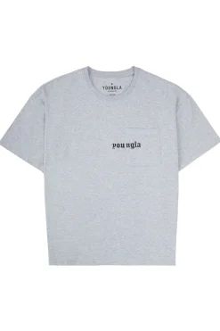 Shirts<Youngla 416 Eternal Pocket Tees Black Wash|Brown Wash|Coal Wash|Heather Grey