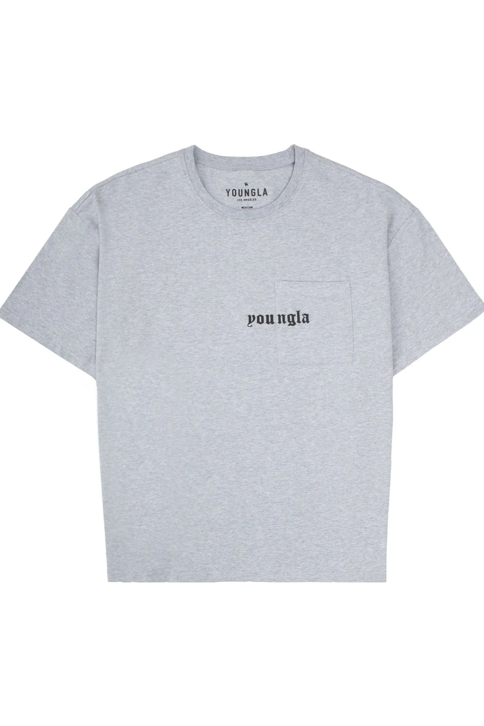 Shirts<Youngla 416 Eternal Pocket Tees Black Wash|Brown Wash|Coal Wash|Heather Grey