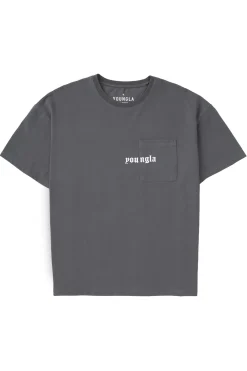 Shirts<Youngla 416 Eternal Pocket Tees Black Wash|Brown Wash|Coal Wash|Heather Grey