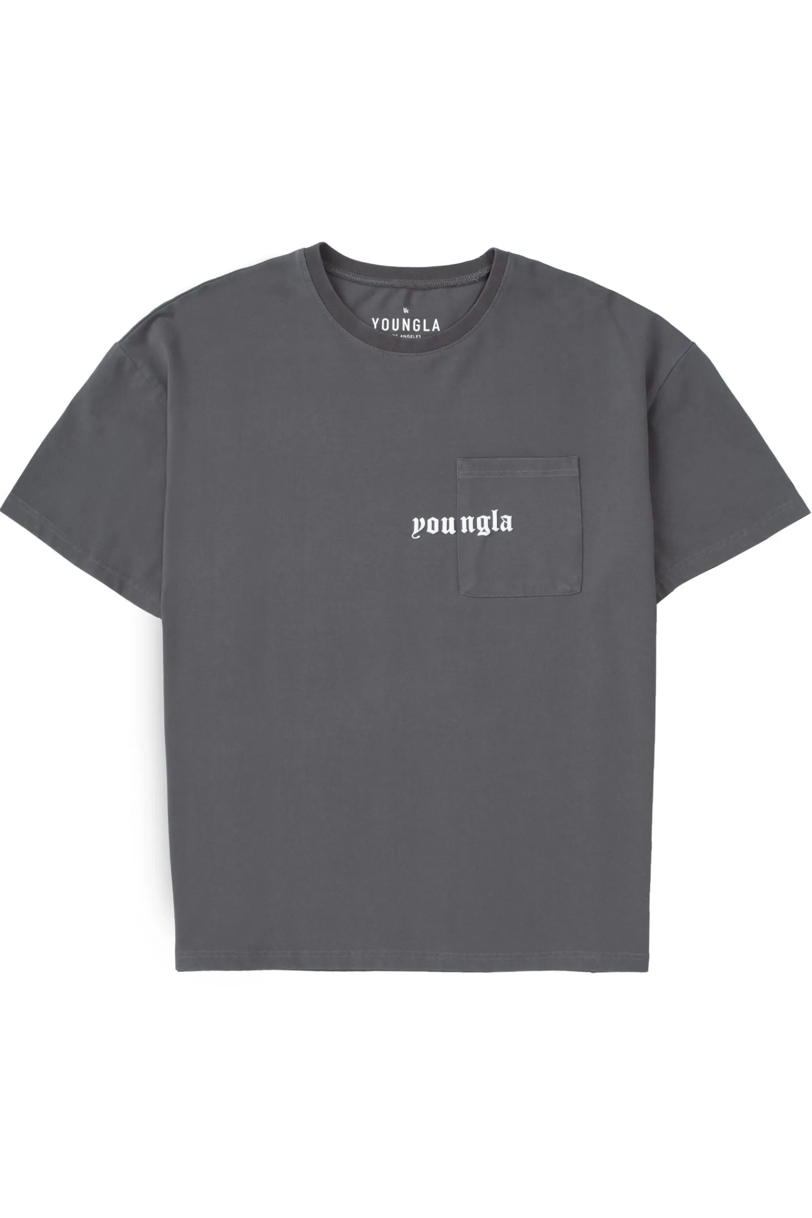 Shirts<Youngla 416 Eternal Pocket Tees Black Wash|Brown Wash|Coal Wash|Heather Grey