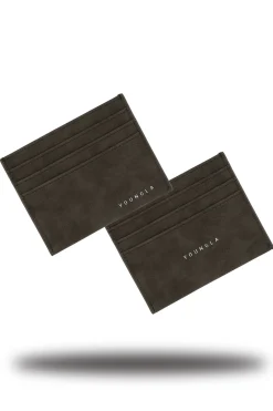 Accessories<Youngla 725 Executive Card Holder Black|Brown|Dark Grey|Olive