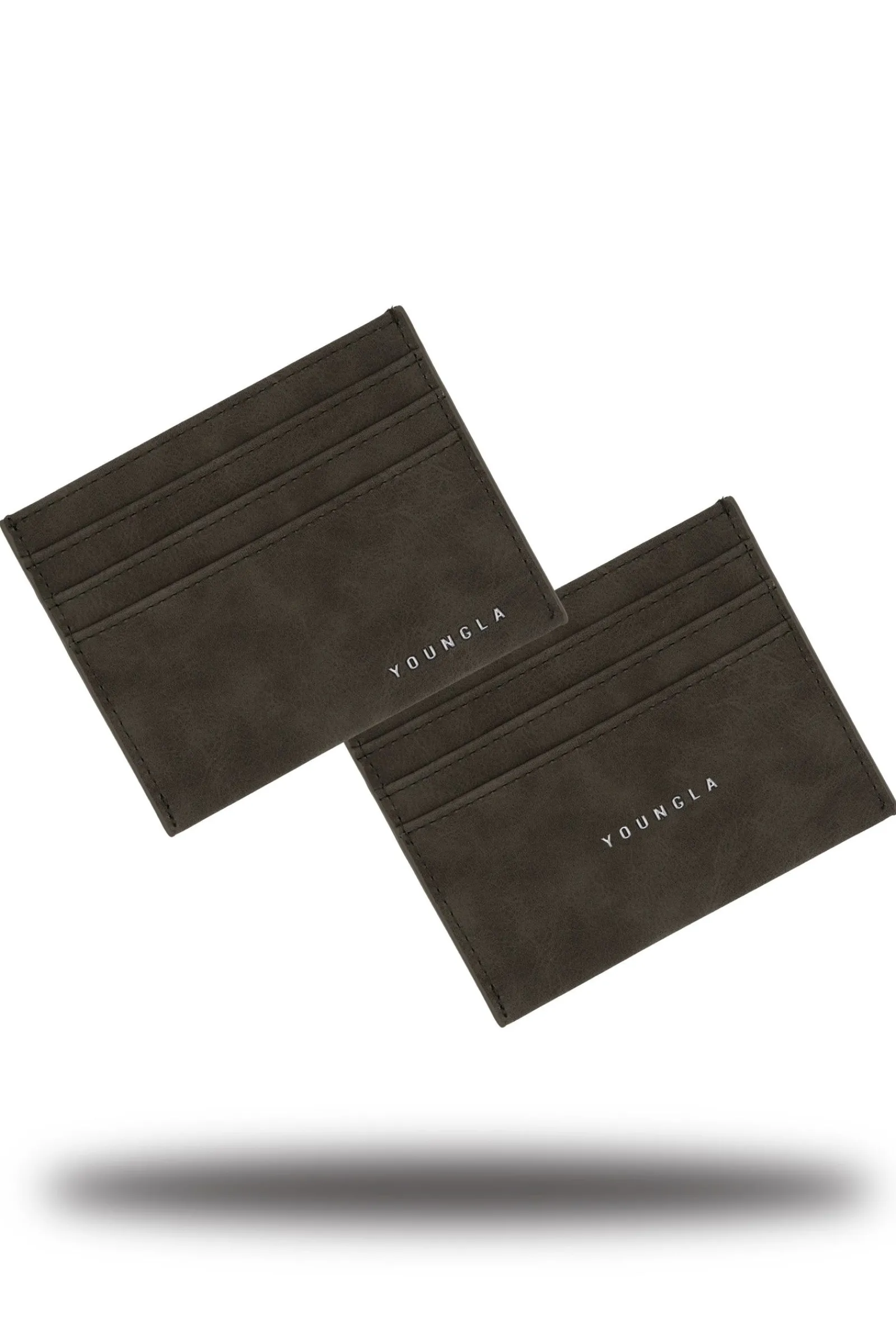 Accessories<Youngla 725 Executive Card Holder Black|Brown|Dark Grey|Olive