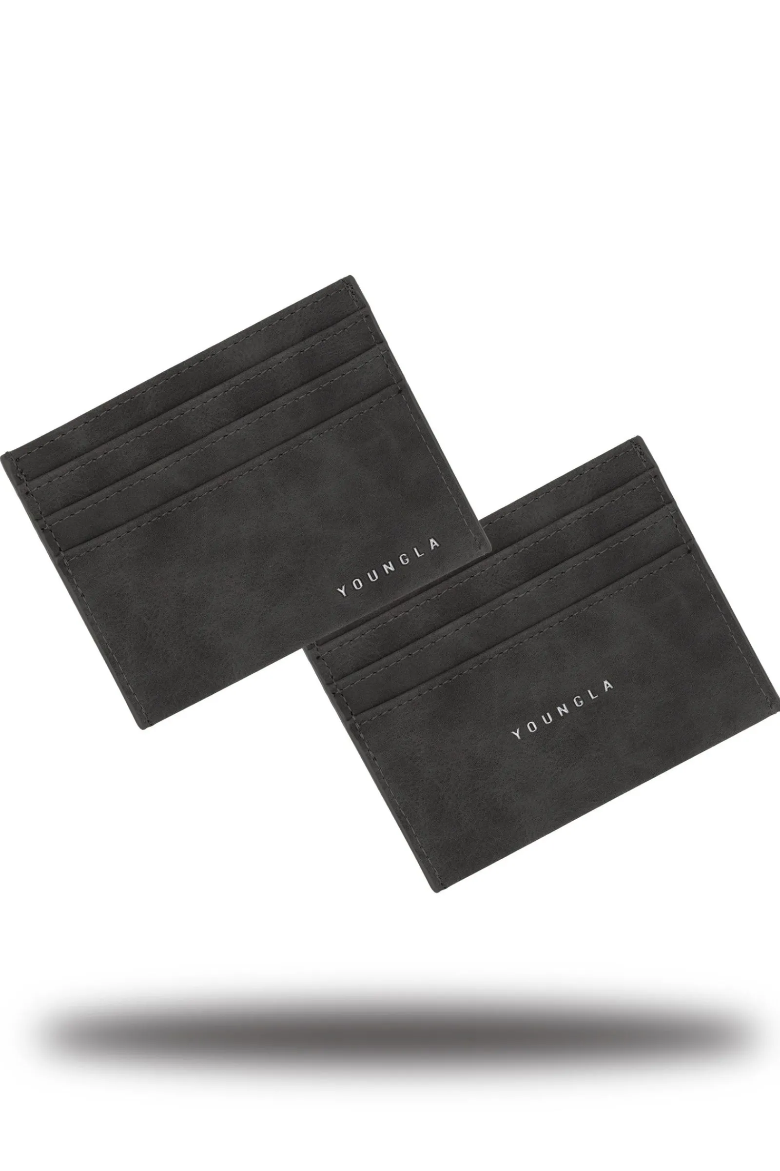 Accessories<Youngla 725 Executive Card Holder Black|Brown|Dark Grey|Olive