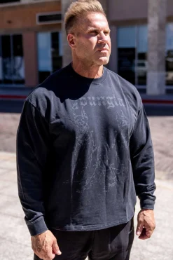 Shirts<Youngla 804 For All The Dogs Longsleeves Black Wash|Brown Wash|Deep Teal Wash|Grey Wash