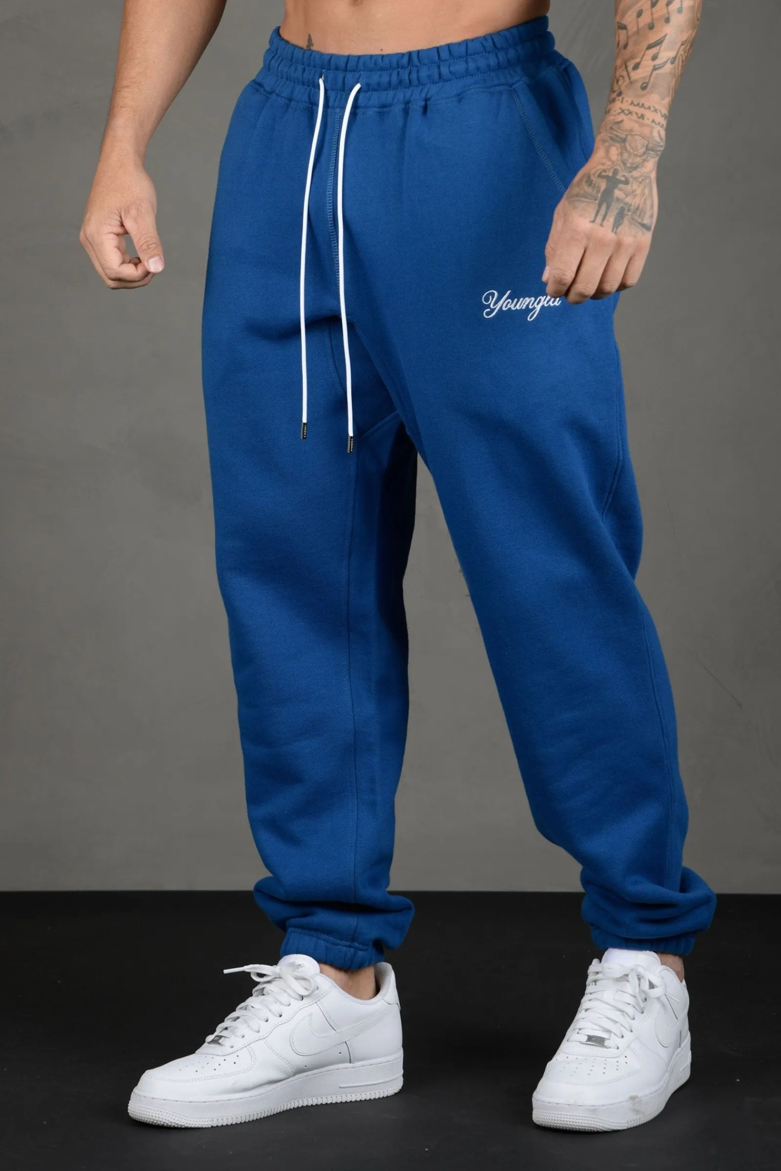 Joggers<Youngla 211 For Him Joggers Black|Brown|Heather Grey|Royal Blue