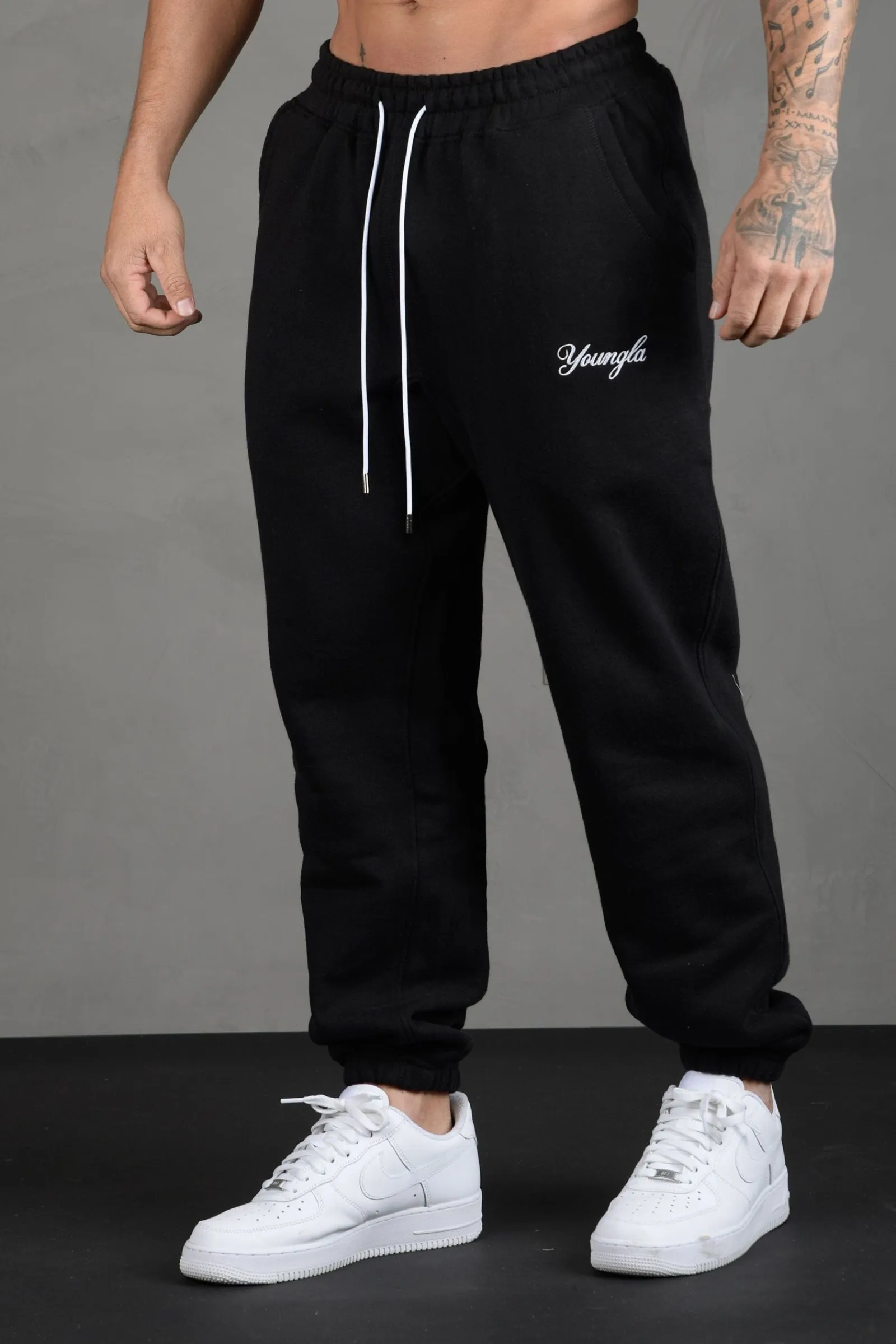 Joggers<Youngla 211 For Him Joggers Black|Brown|Heather Grey|Royal Blue