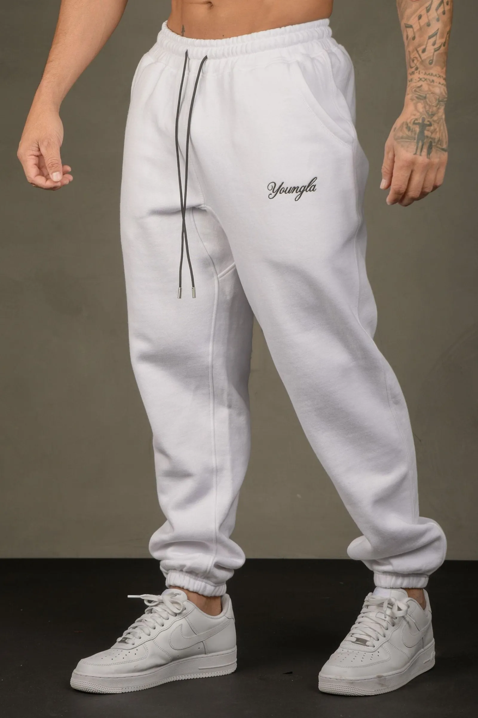 Joggers<Youngla 211 For Him Joggers Black|Brown|Heather Grey|Royal Blue