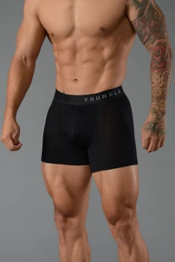 Accessories<Youngla 703 Goat Briefs 3 Pack Multicolor|All Black