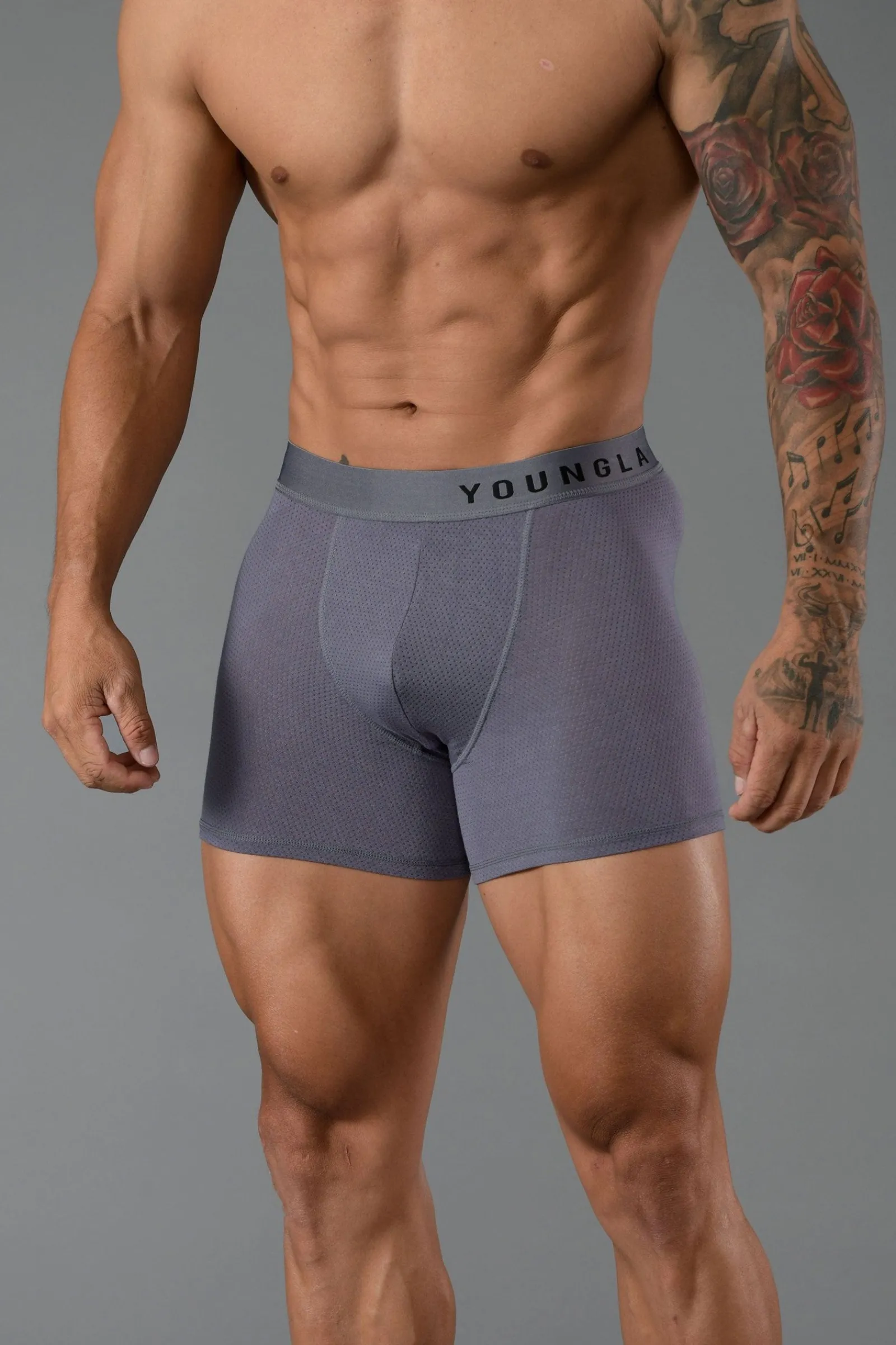 Accessories<Youngla 703 Goat Briefs 3 Pack Multicolor|All Black
