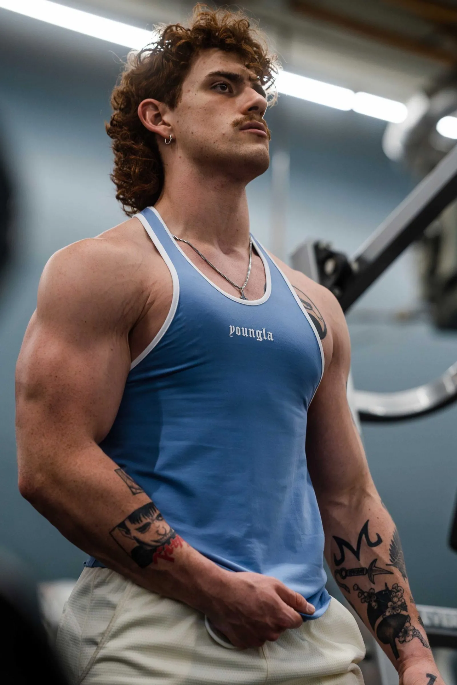 Tanks<Youngla 322 Golden Era Tanks Black|Carolina Blue|Coal|Lavender
