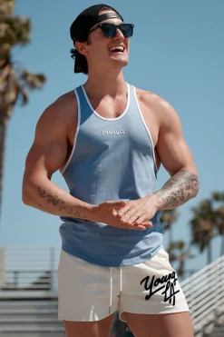Tanks<Youngla 322 Golden Era Tanks Black|Carolina Blue|Coal|Lavender