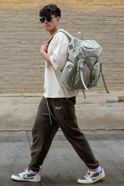 Accessories<Youngla 731 Grand Tour Backpacks Black|Cream