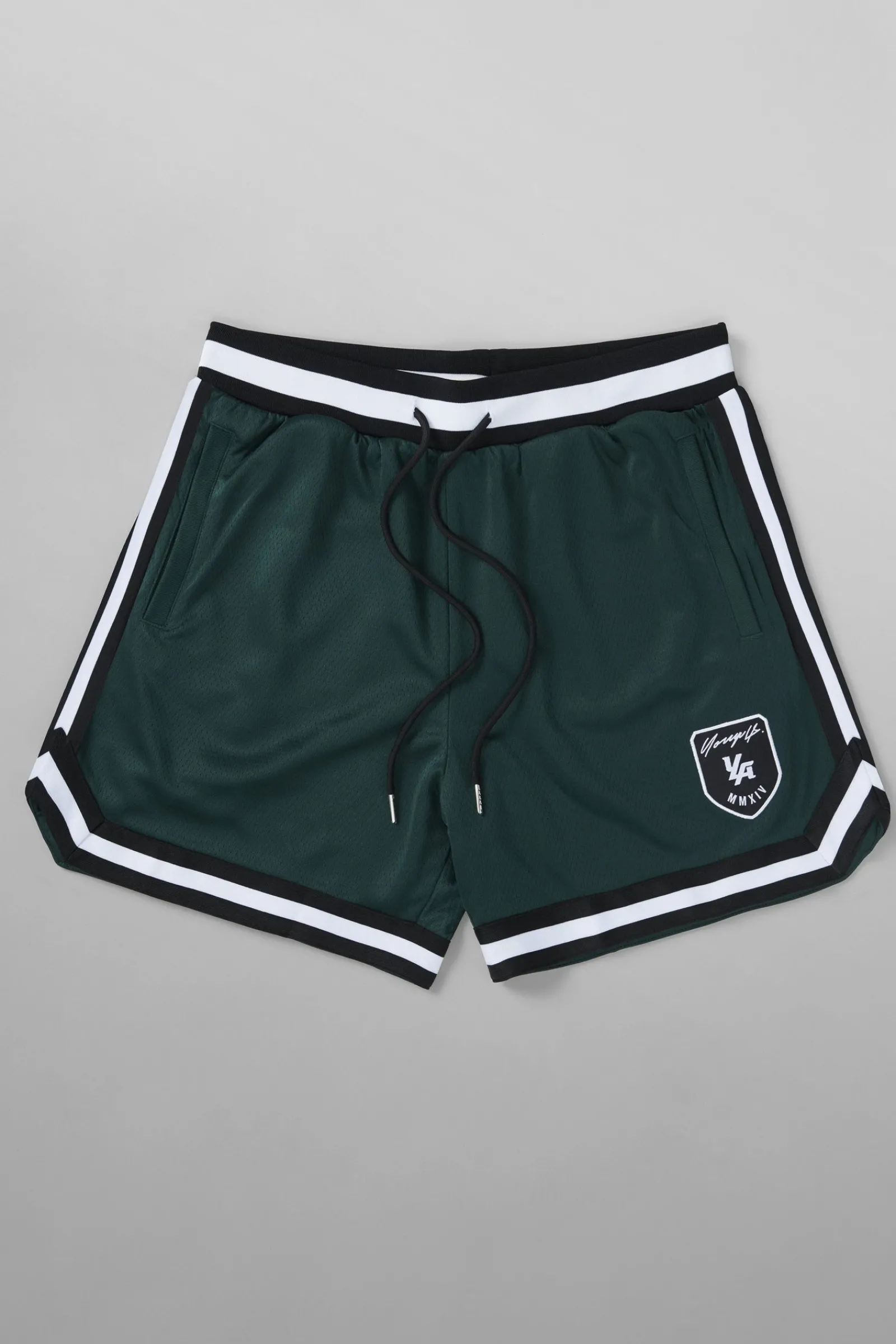 Shorts<Youngla 133 Home Plate Shorts Black|Brown|Carolina Blue|Jungle Green