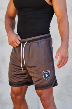 Shorts<Youngla 133 Home Plate Shorts Black|Brown|Carolina Blue|Jungle Green