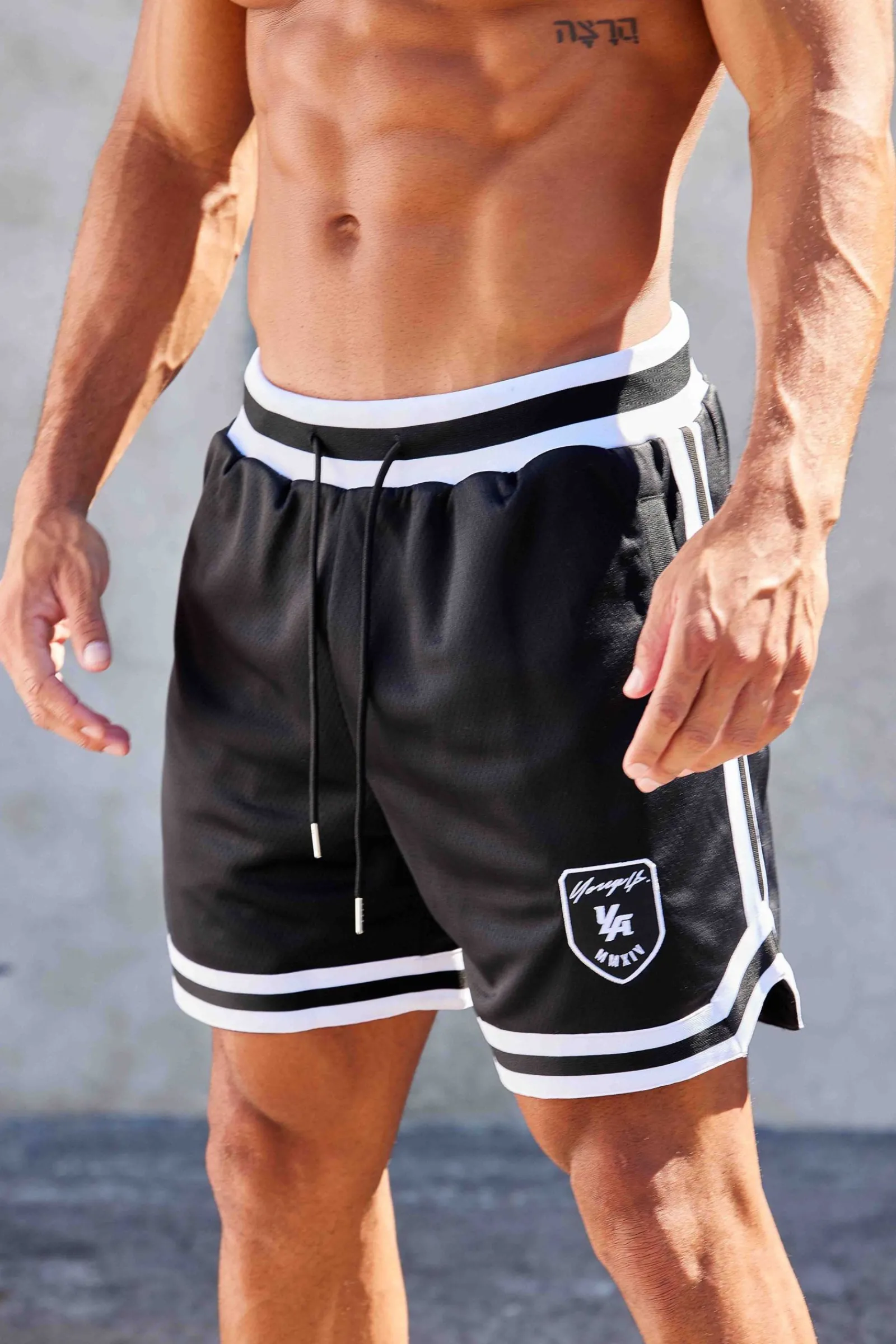 Shorts<Youngla 133 Home Plate Shorts Black|Brown|Carolina Blue|Jungle Green