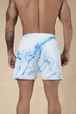 Shorts<Youngla 135 House Party Shorts Midnight Lightning|Japanese Sunrise|Spring Scenery|Blue Ink