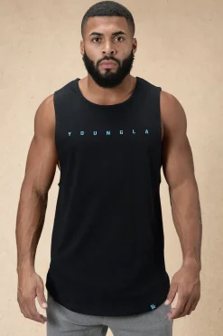 Tanks<Youngla 332 Infinity Muscle Tanks Black|Forest Green|Light Grey|Navy