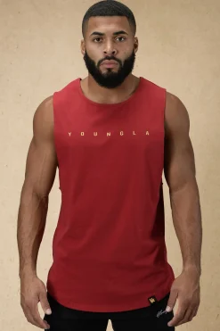 Tanks<Youngla 332 Infinity Muscle Tanks Black|Forest Green|Light Grey|Navy