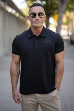 Shirts<Youngla 412 Jacked Polo Tees Black|Heather Grey|Heather Oatmeal|Ponderosa Pine