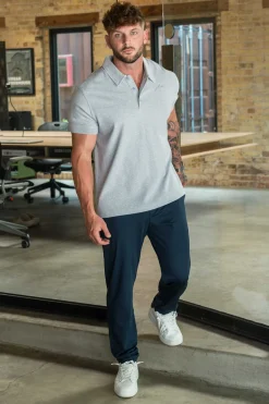 Shirts<Youngla 412 Jacked Polo Tees Black|Heather Grey|Heather Oatmeal|Ponderosa Pine