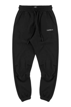 Joggers<Youngla 210 Kick-Back Joggers Black|Forest Green|Mocha|Navy