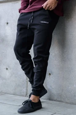 Joggers<Youngla 210 Kick-Back Joggers Black|Forest Green|Mocha|Navy