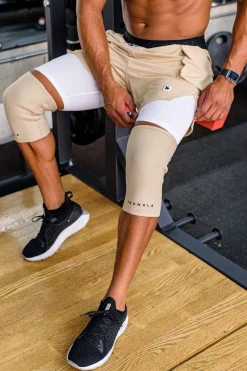 Accessories<Youngla 914 Knee Sleeves Black|Tan