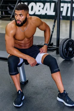 Accessories<Youngla 914 Knee Sleeves Black|Tan