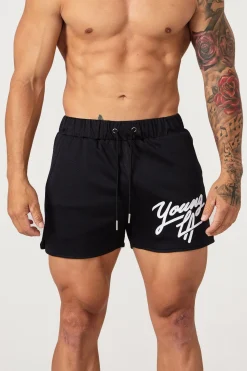 Shorts<Youngla 104 Legacy Shorts Black|Brown|Carolina Blue|Deep Purple