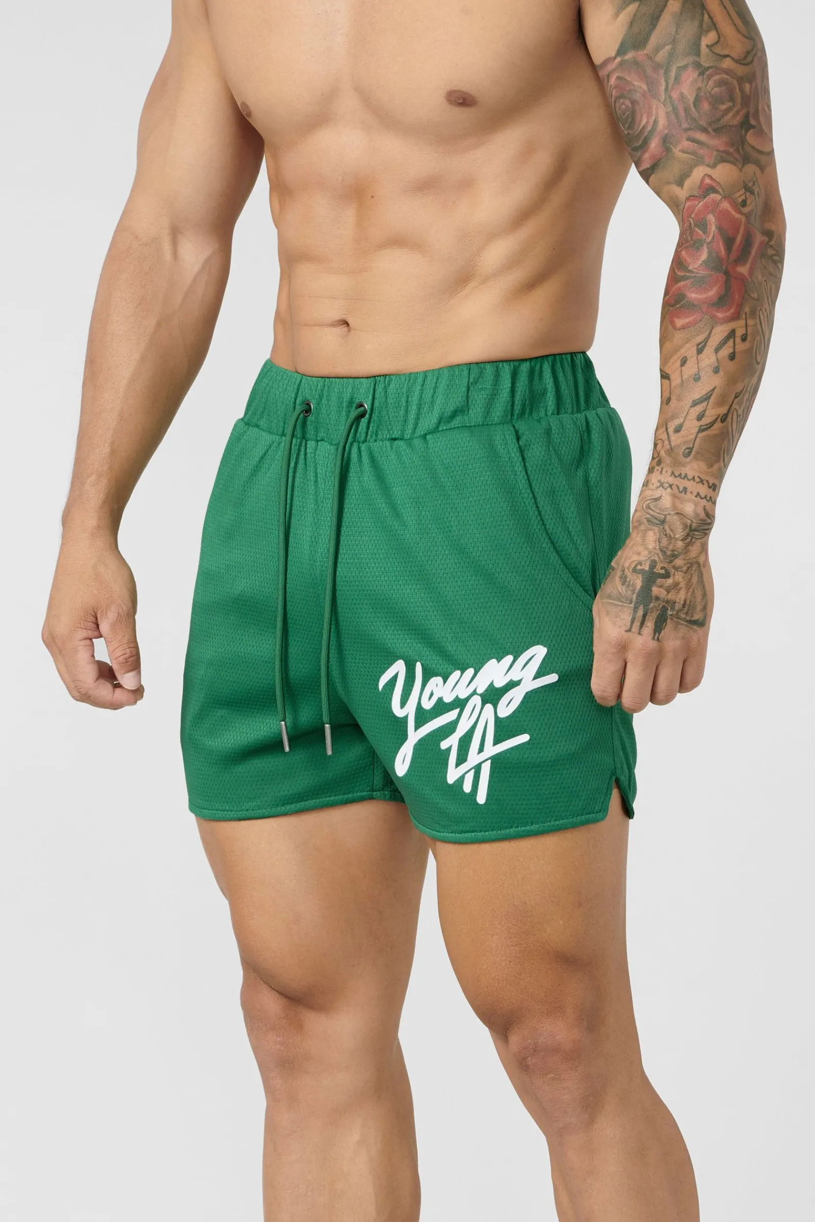 Shorts<Youngla 104 Legacy Shorts Black|Brown|Carolina Blue|Deep Purple