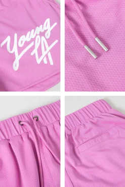 Shorts<Youngla 104 Legacy Shorts Black|Brown|Carolina Blue|Deep Purple