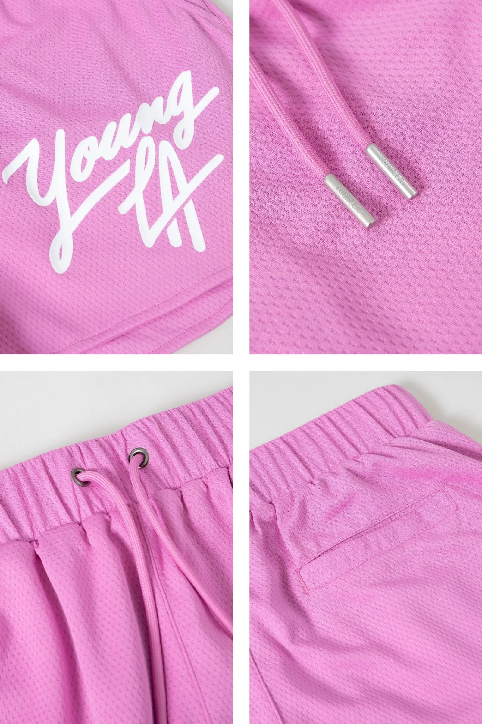 Shorts<Youngla 104 Legacy Shorts Black|Brown|Carolina Blue|Deep Purple