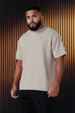 Shirts<Youngla 481 Letter Tees Black|Brown|White|Gunmetal