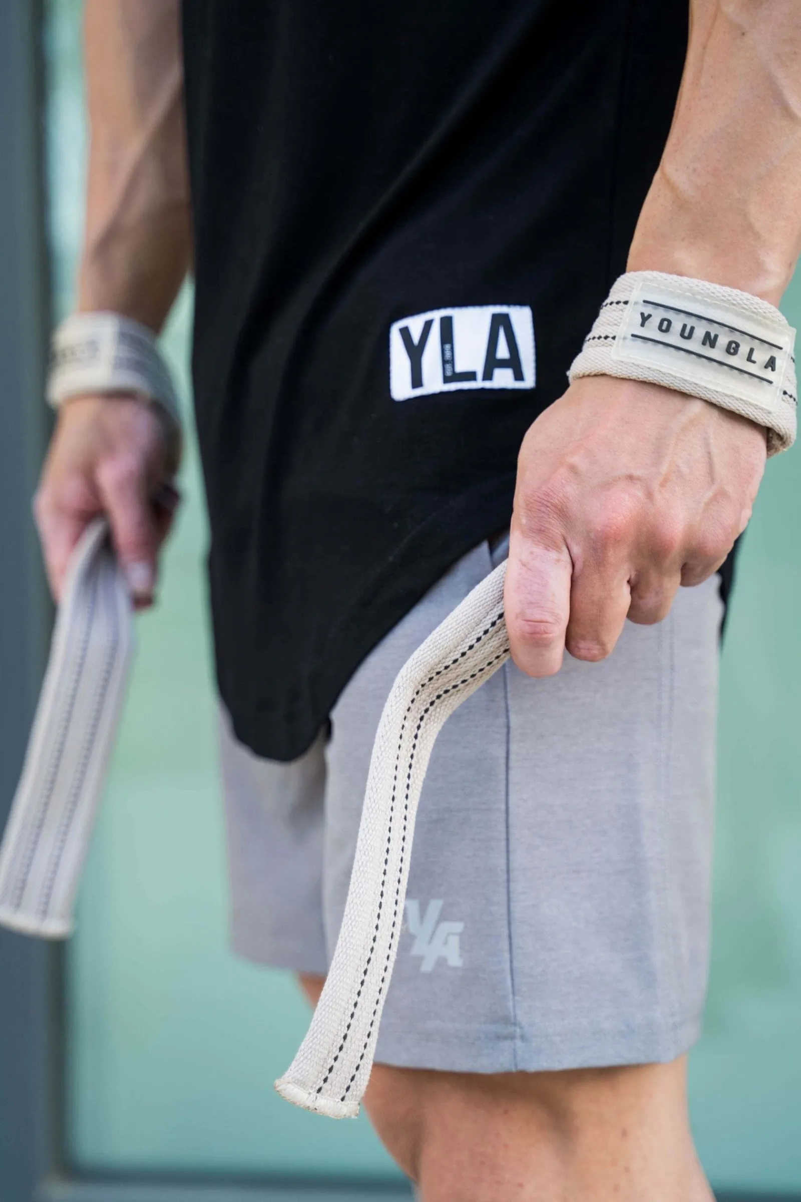 Accessories<Youngla 917 Lifting Straps Black|Tan