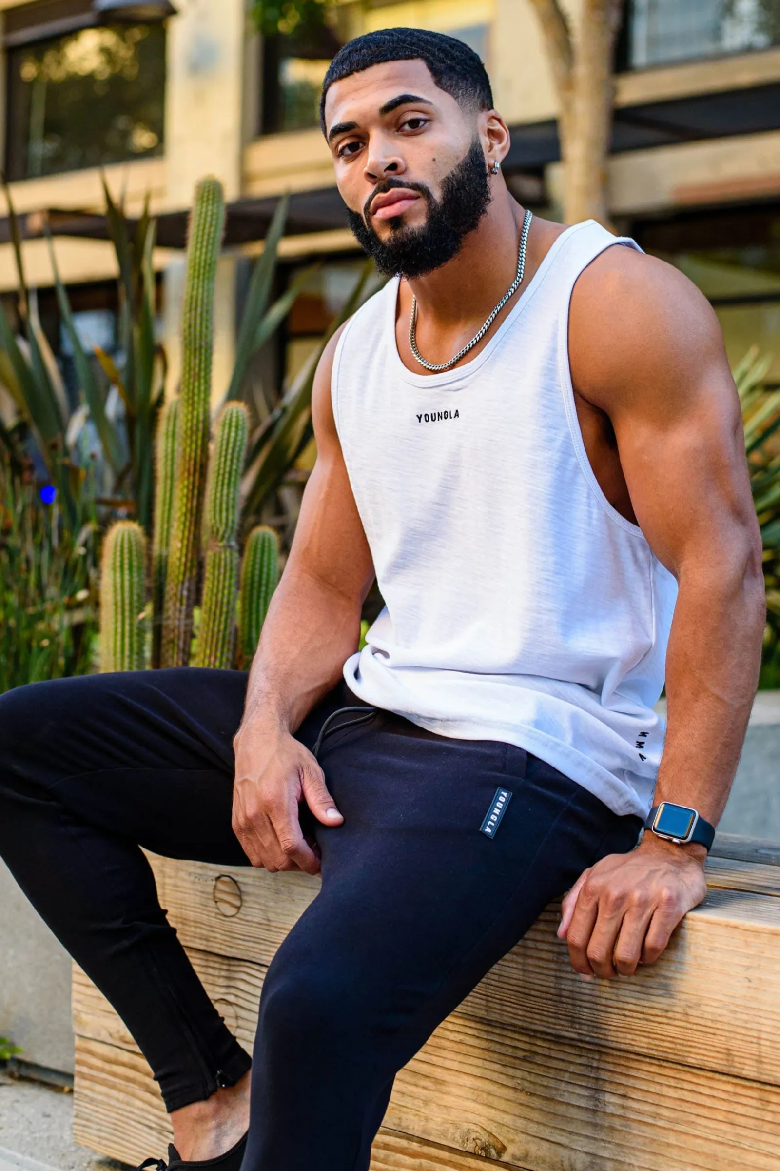 Tanks<Youngla 325 Marine Slub Tanks Black|Slate Wash|Sky Blue Wash|Mint Wash