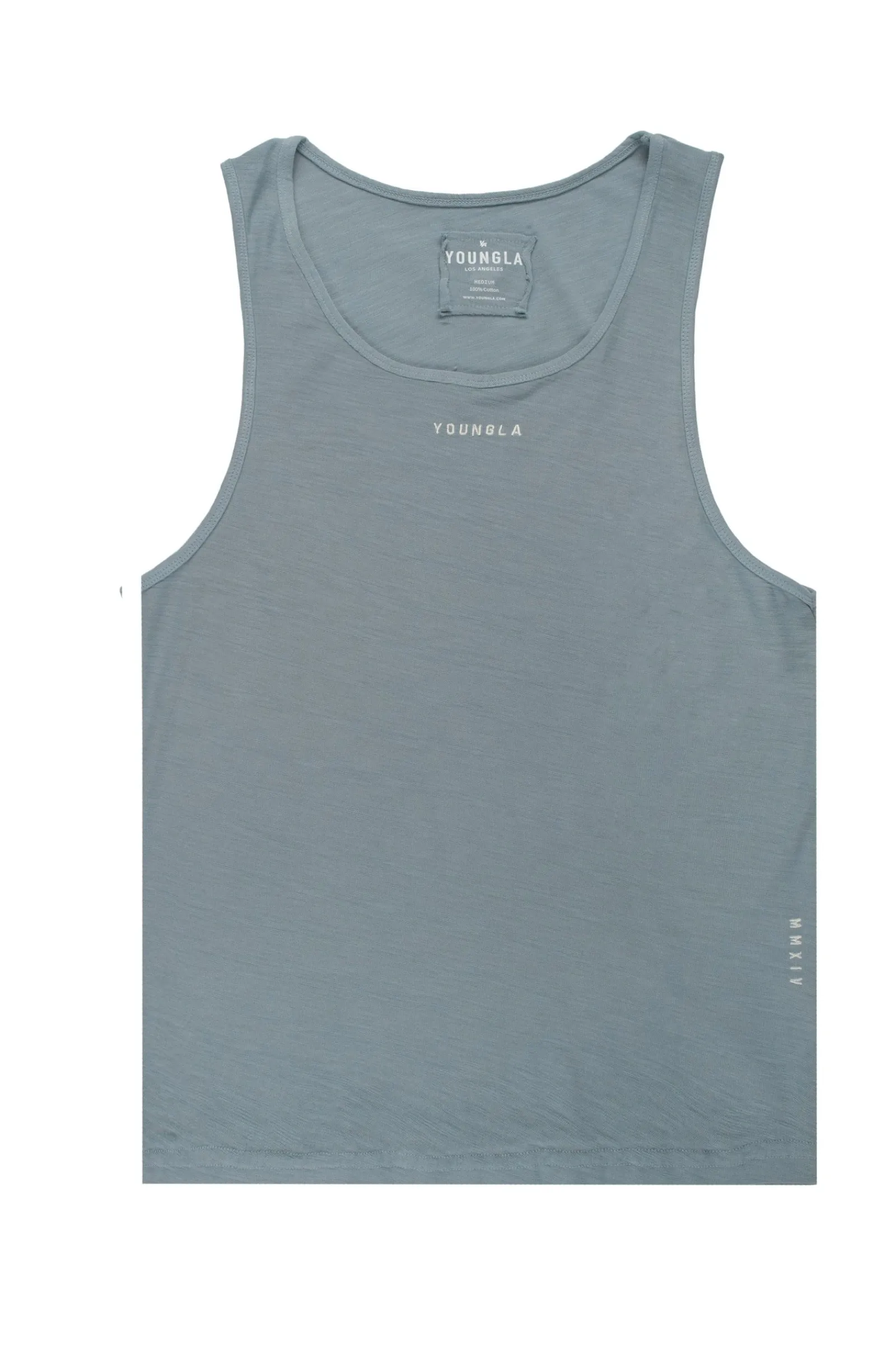 Tanks<Youngla 325 Marine Slub Tanks Black|Slate Wash|Sky Blue Wash|Mint Wash