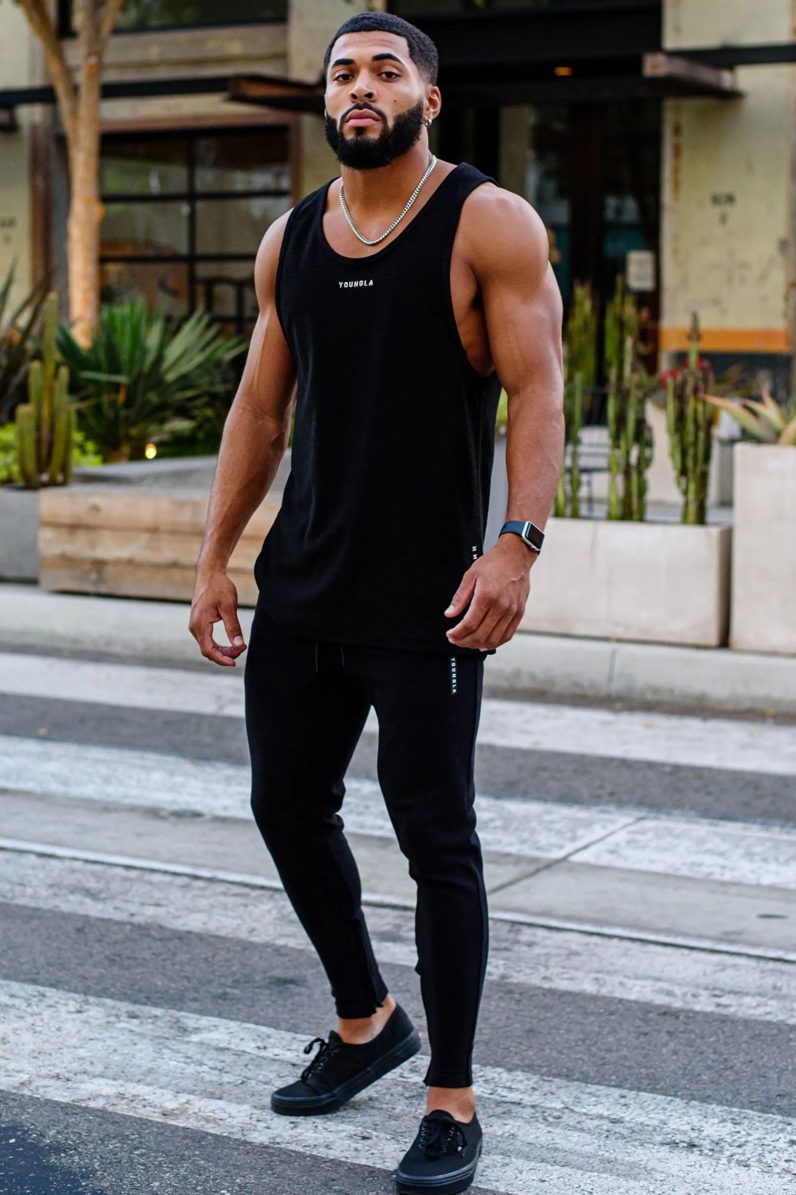 Tanks<Youngla 325 Marine Slub Tanks Black|Slate Wash|Sky Blue Wash|Mint Wash
