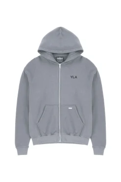 Outerwear<Youngla 515 Monarch Zip-Up Hoodie Black Wash|Bone Wash|Forest Green Wash|Navy Wash