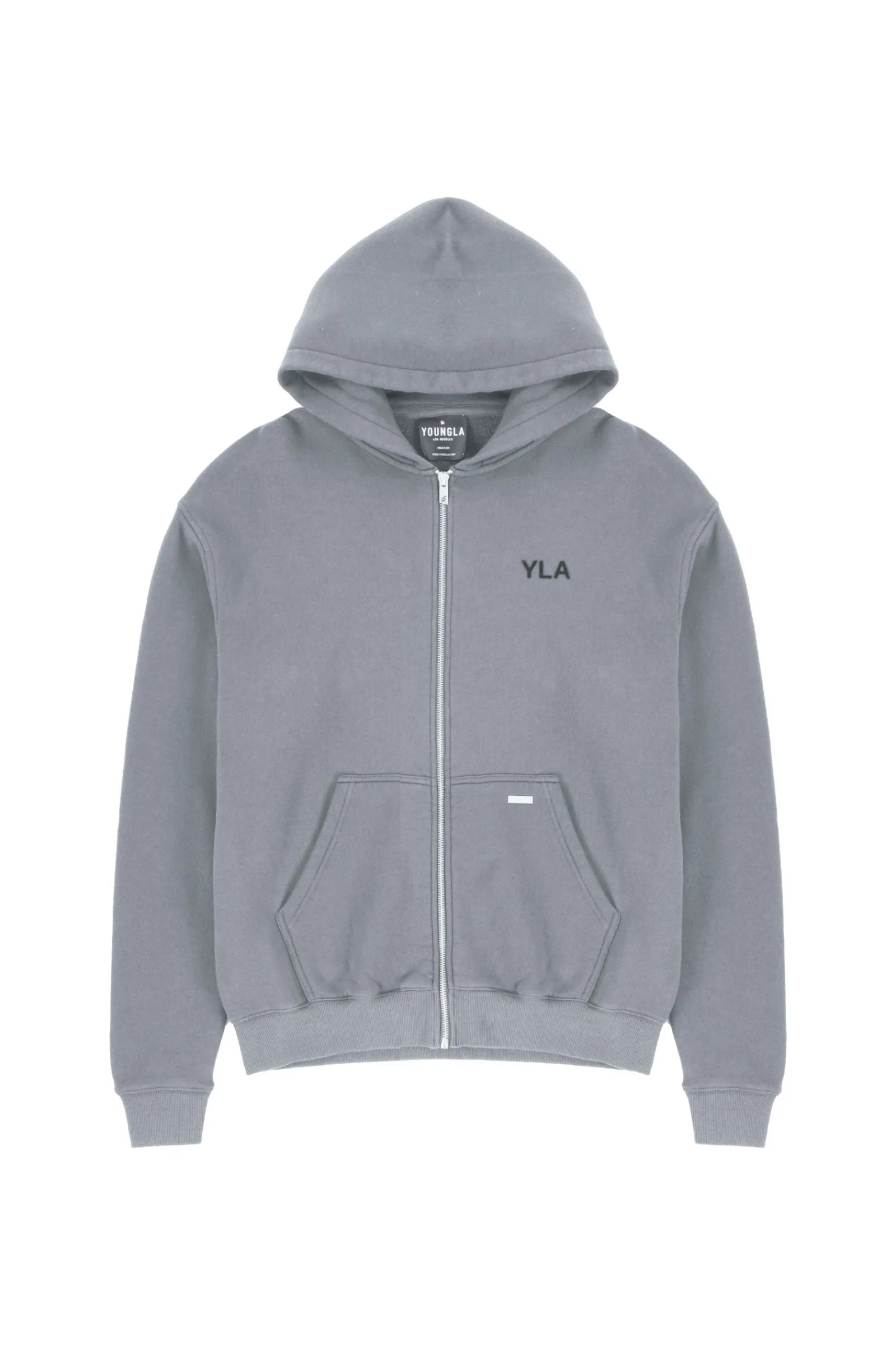 Outerwear<Youngla 515 Monarch Zip-Up Hoodie Black Wash|Bone Wash|Forest Green Wash|Navy Wash