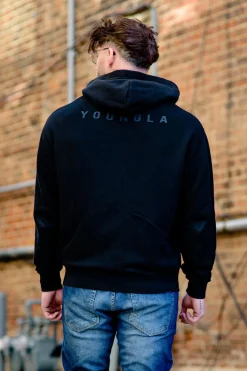 Outerwear<Youngla 515 Monarch Zip-Up Hoodie Black Wash|Bone Wash|Forest Green Wash|Navy Wash
