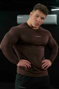 Shirts<Youngla 823 New Gen Compression Longsleeves Beacon Blue|Black|Chocolate Plum|Dark Purple